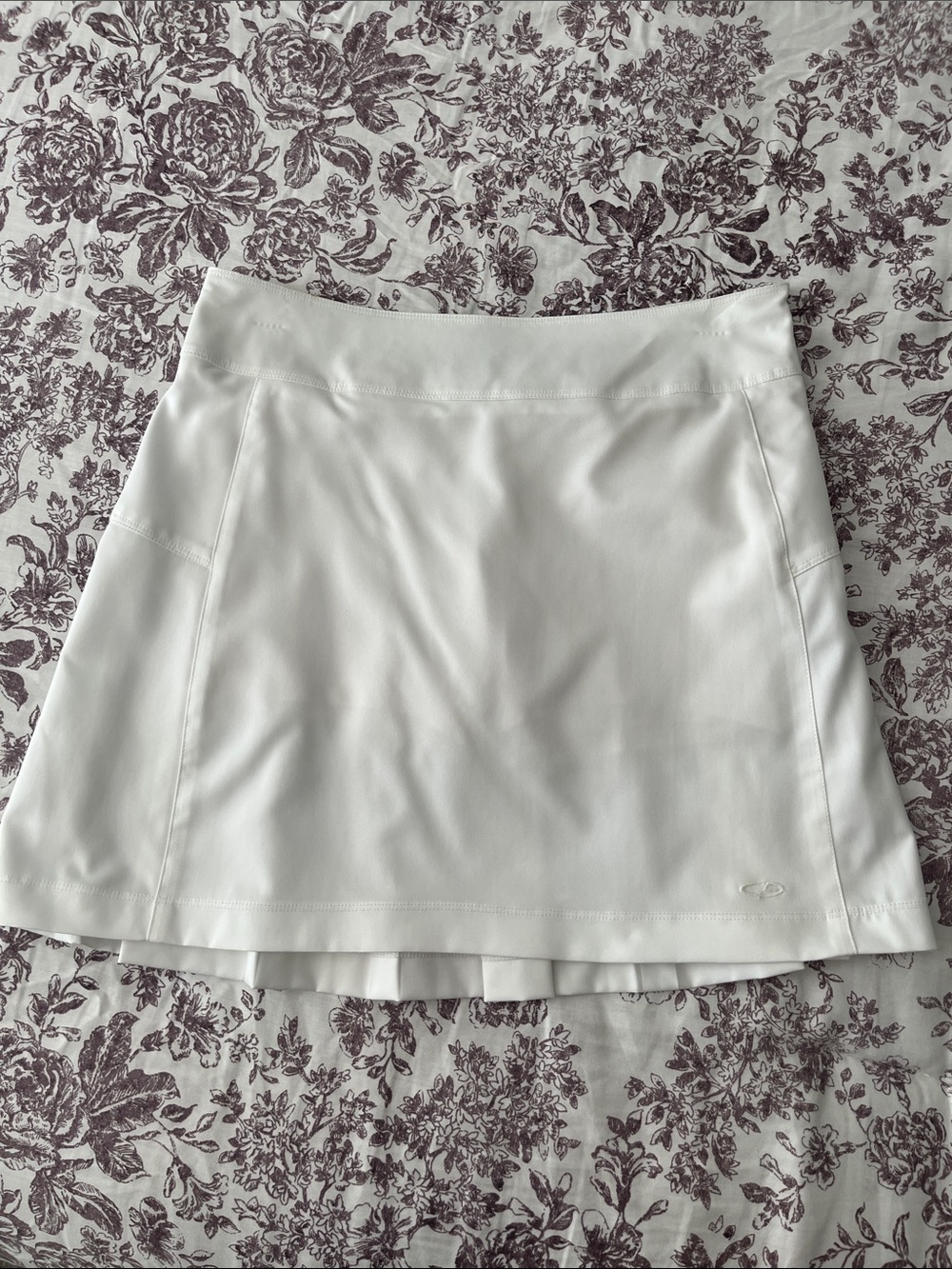 White Athletic Tennis/Golf/Pickleball duodry Skort